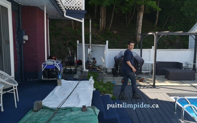 Même dans les endroits restreints nos équipements de nettoyage de puits peuvent être utilisés sans risque de dommages.