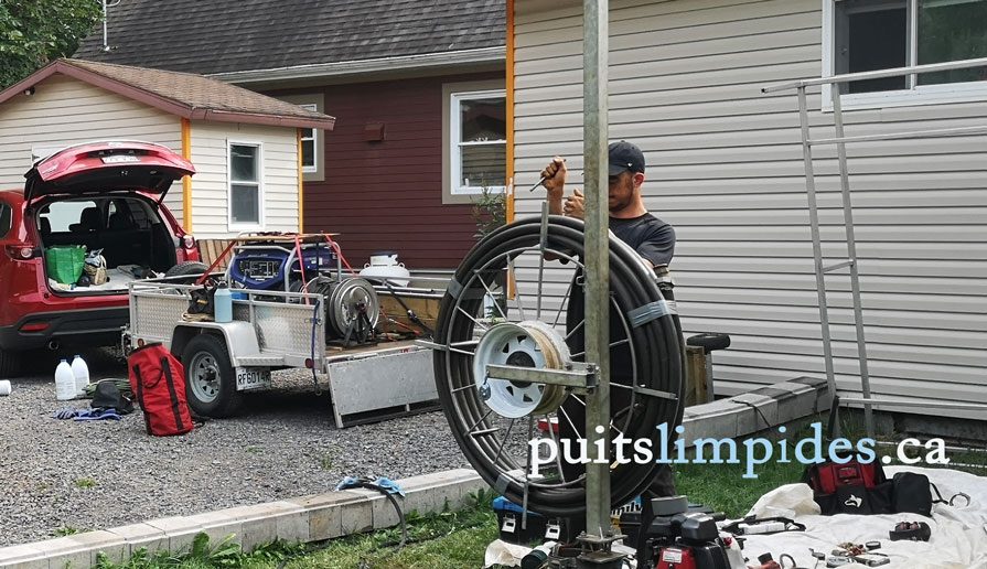 Nous prenons soin de votre source d'eau de puits